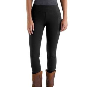 Carhartt Women's Force Lightweight Utility Legging Black Size XL